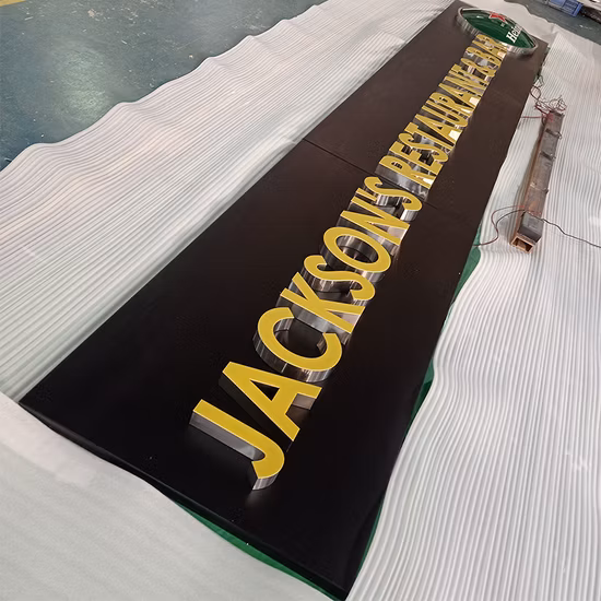 LED로 조명되는 도매 주문품 알루미늄 채널 표시